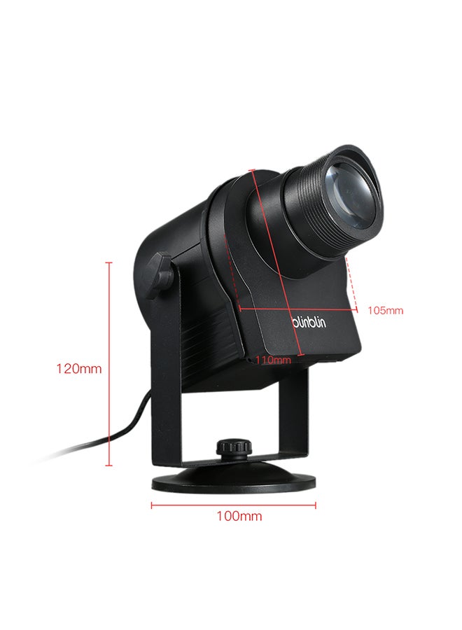 LED Projector Light With 6 Pattern Slide Landscape Spotlight Lighting Black 26.5 X 18 X 13cm  - Image 3