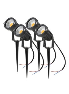 4 Piece LED Lawn Decorative Landscape Light Black 18.5 X 18.0 X 9.5centimeter - v1557396358/N24809474A_1