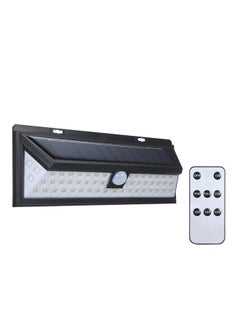 54 LED Solar Wall Light Outdoor Pir Motion Sensor Black 30.5 X 12 X 5.5centimeter