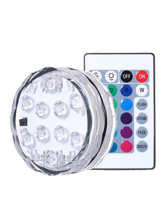 مصباح مضاد للماء للاستخدام تحت الماء ب10 مصابيح LED أبيض 13 X 10 X 4سم