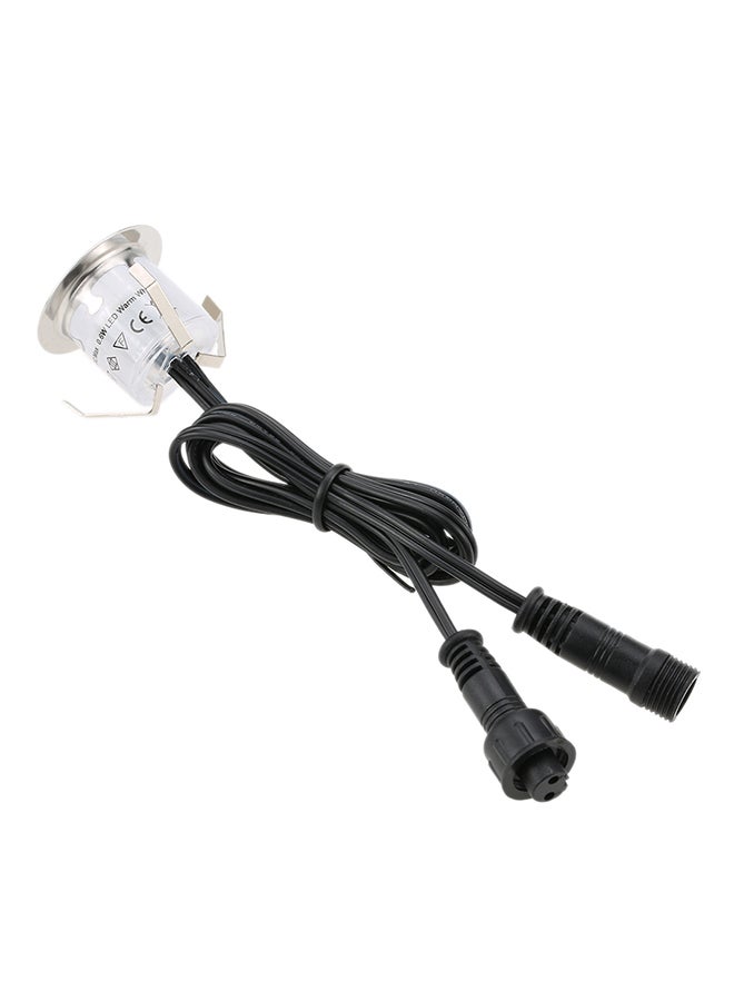 Tomshine 16Pcs 0.6W High Bright Recessed LED Deck Light Black 28 X 16.2 X 5.8centimeter - Image 1