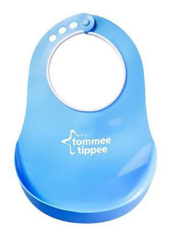 تومي تيبي مريلة بإغلاق للرقبة أساسية - أزرق