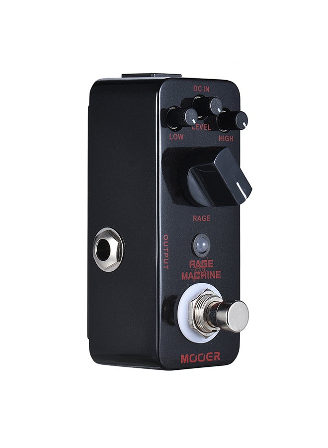 Rage Machine Heavy Distortion Guitar Effect Pedal True Bypass