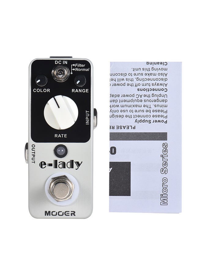 مووير - جهاز إي ليدي للتحكم بالمؤثر الصوتيFlanger بمستويي صوت ومزود بخاصية True Bypass - Image 1