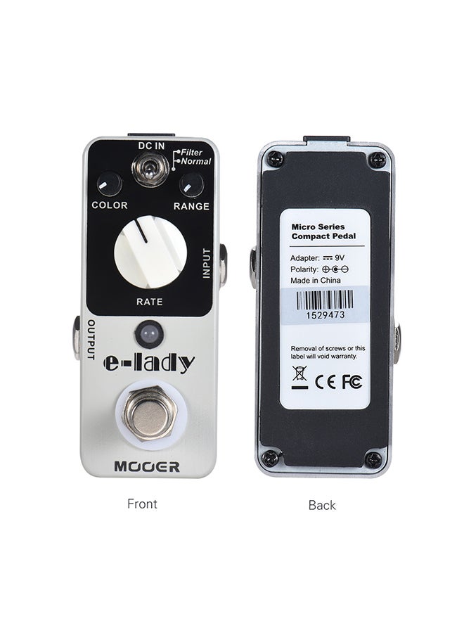 مووير - جهاز إي ليدي للتحكم بالمؤثر الصوتيFlanger بمستويي صوت ومزود بخاصية True Bypass - Image 1