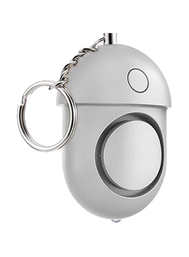 Generic Safe Sound Emergency Self-Defense Security Alarm For Girls Silver  - Image 1