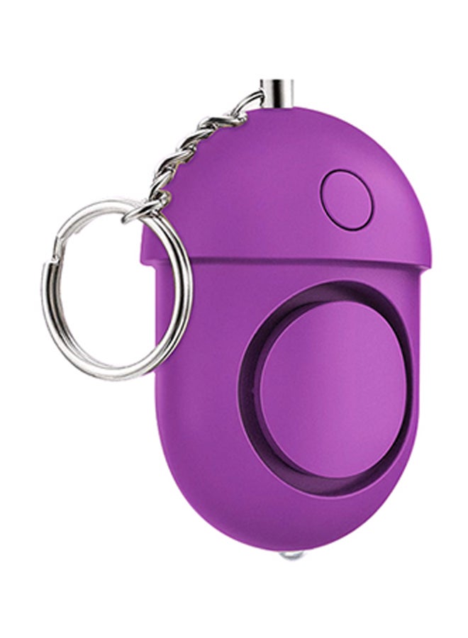 Generic Safe Sound Emergency Personal Alarm With LED Flashlight For Girls Purple  - Image 1