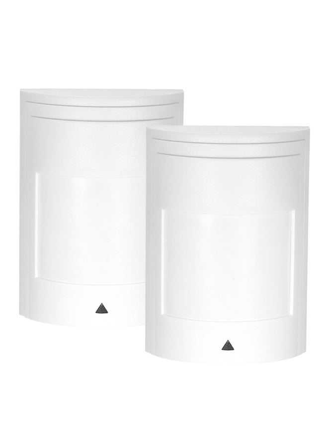 Generic - 2-Piece PIR Motion Sensor Wide Angle Passive Infrared Detector For Home White - Image 1