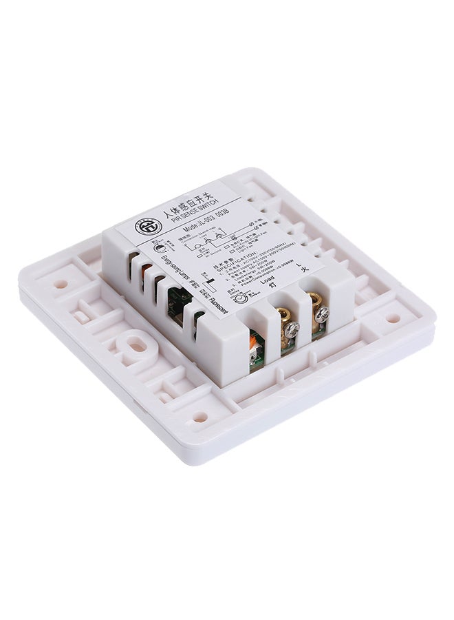 Generic - Wall Mounted Automatic Infrared Motion Sensor White - Image 1