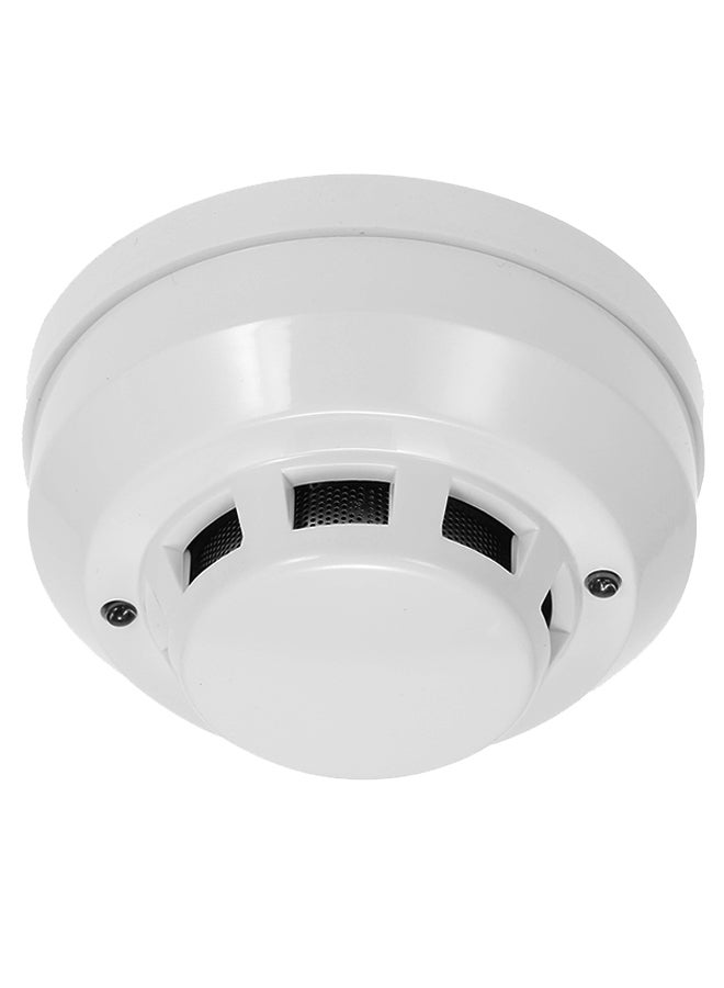 Wired Photoelectric Smoke Detector White - Image 1