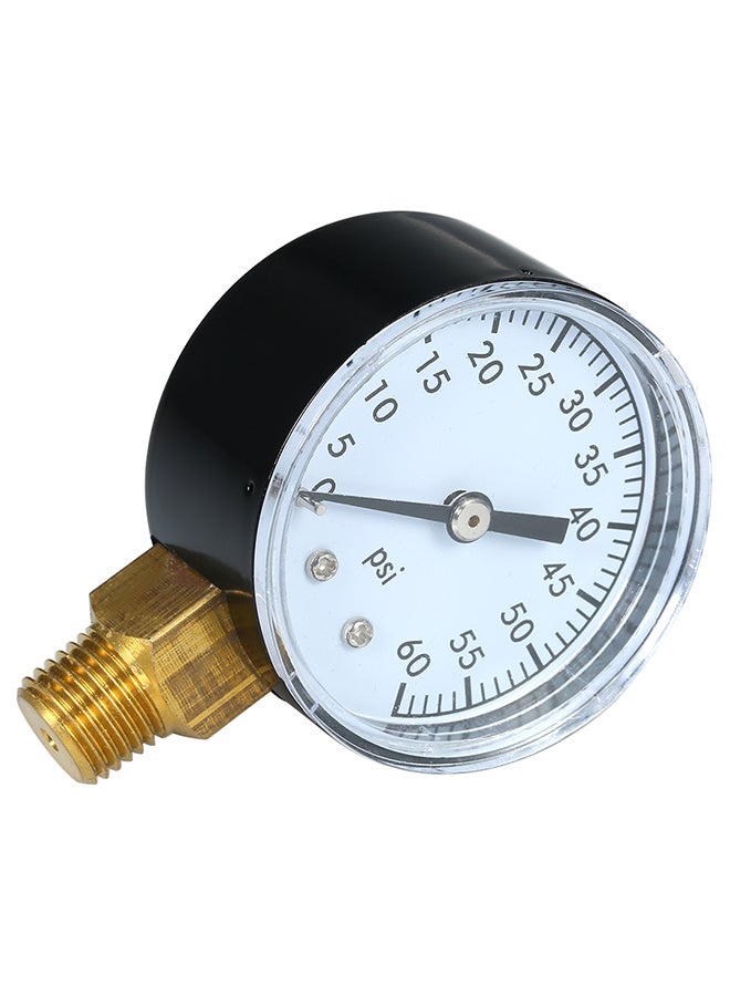 Mechanical Pressure Gauge With 50mm Dial Black - Image 1