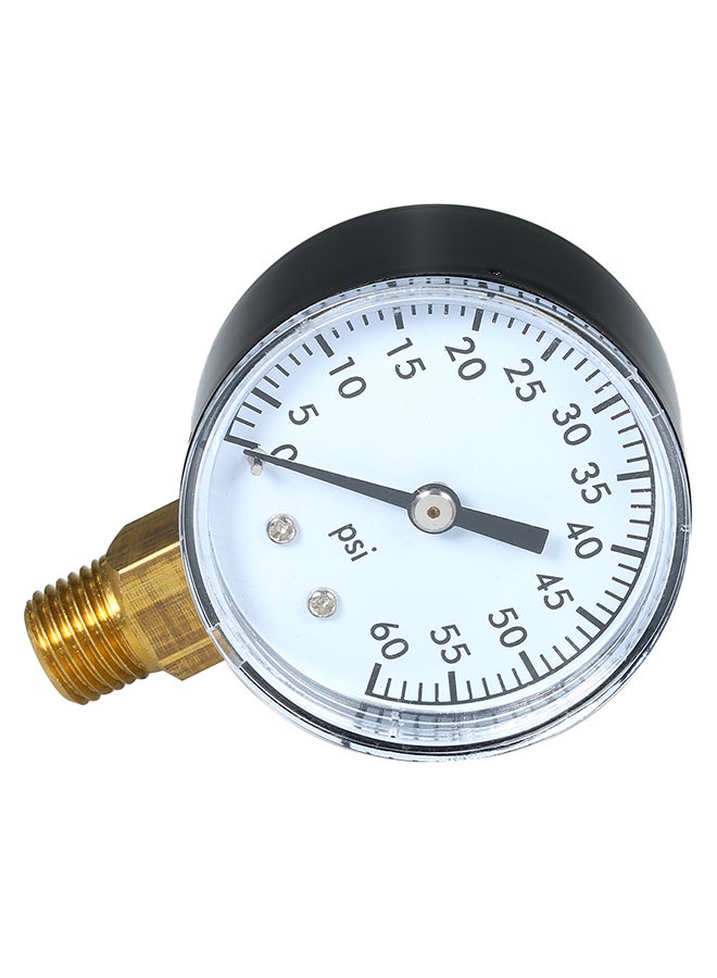Mechanical Pressure Gauge With 50mm Dial Black - Image 3