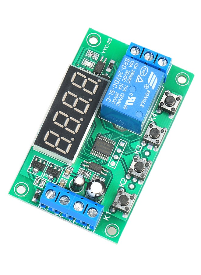 Timer Control Switch Board Green 0.029kg - Image 2