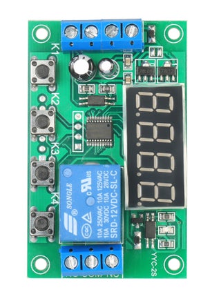 Adjustable LED Delay Relay Module Timer Control Switch Board Multicolour - v1557403827/N24638037A_1