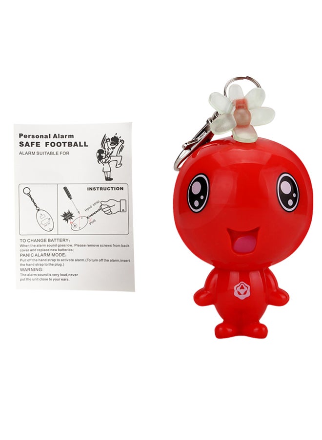 جهاز تنبيه عند التعرض للخطر للاستخدام الشخصي مناسب للسفر أحمر