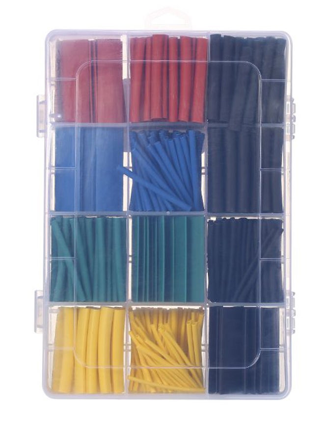 Generic 530-Piece Wire Cable Sleeve Kit With Box Multicolour  - Image 4