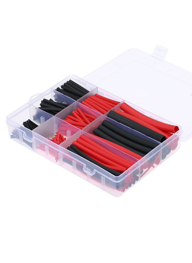 Generic 270-Piece Dual Wall Adhesive Heat Shrink Tubing Kit Red/Black  - Image 2