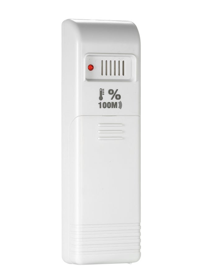 LCD Digital Wireless Hygrometer White - Image 3