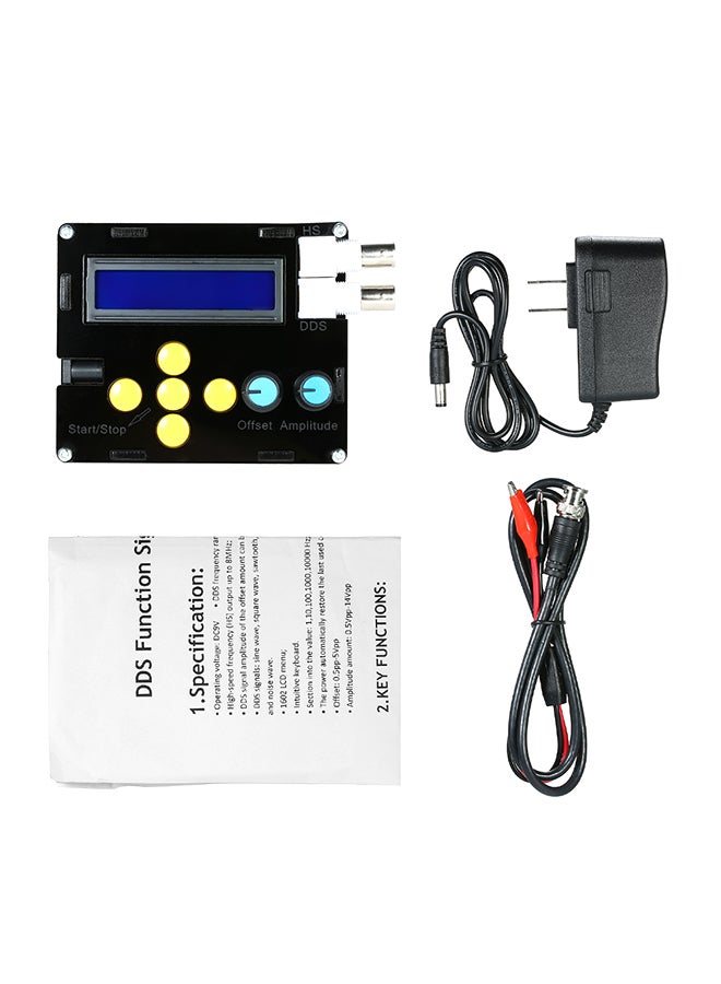 مولد ترددات التوليف الرقمي المباشر منخفض أسود - Image 1