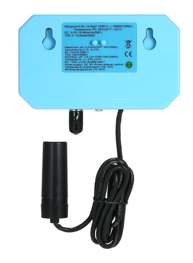 Multi-function Water Quality Monitor Blue - Image 2
