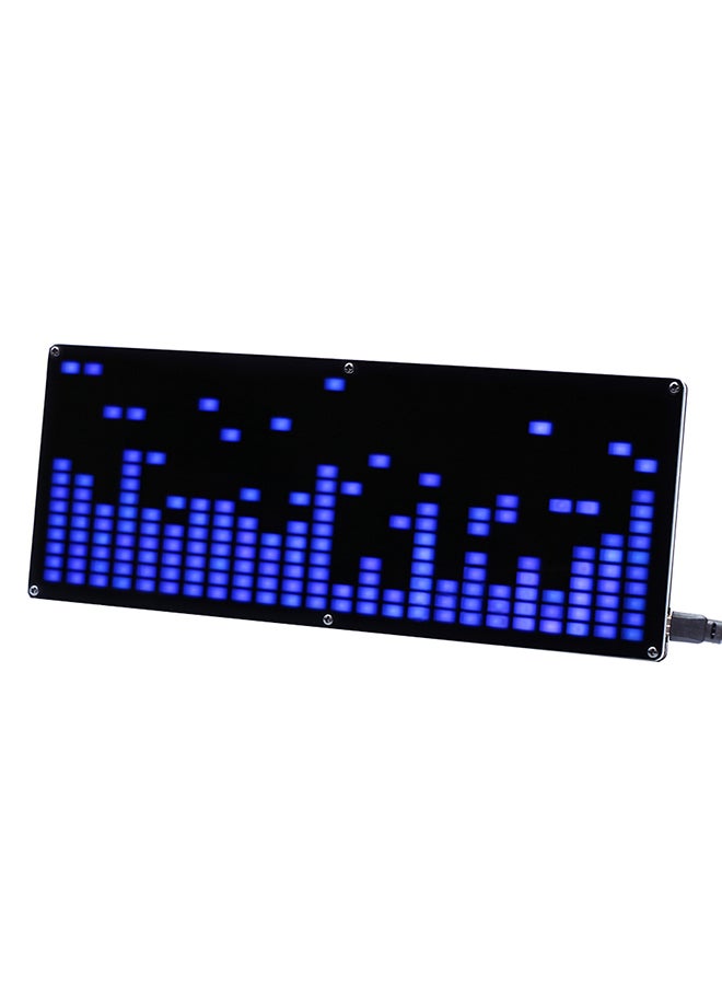 مجموعة عرض ألوان رقمية مع الموسيقى بأضواء LED سهلة الاستخدام أزرق  - Image 4