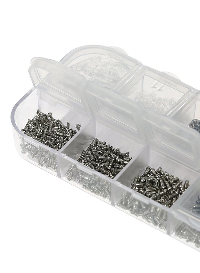 1100-Piece Eyeglass Repair Kit Multicolour  - Image 3