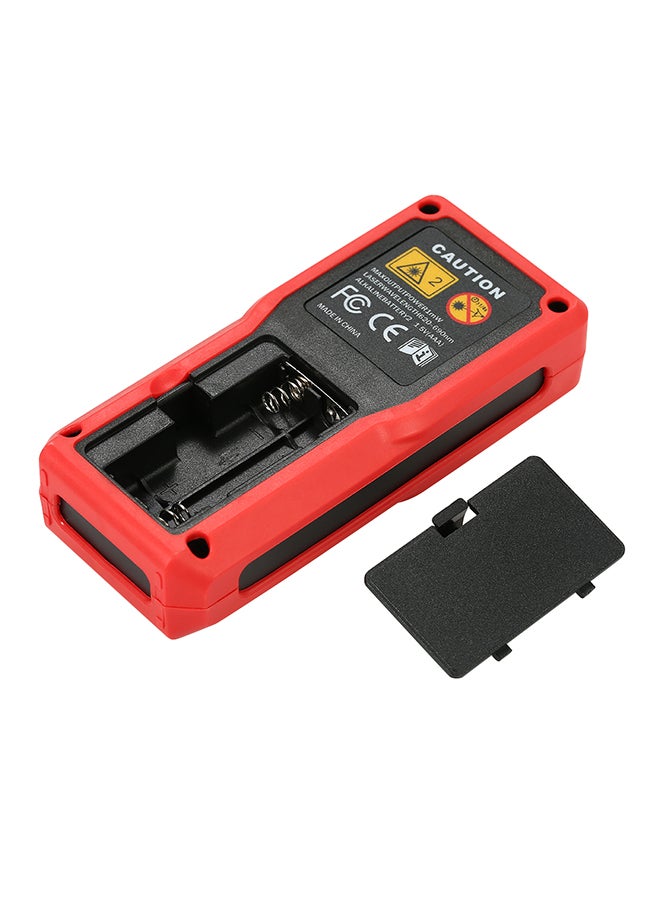 Mini Handheld LCD Digital Laser Distance Meter Black/Red - Image 2