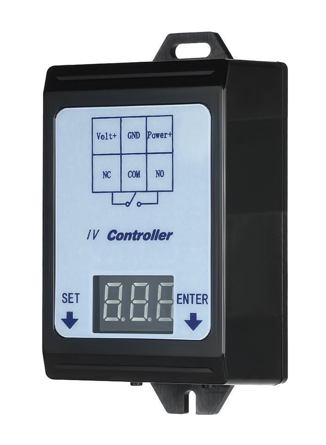 Voltage Detection Charging Discharge Monitor Relay Switch Controller With Case Black 0.085kg - Image 2