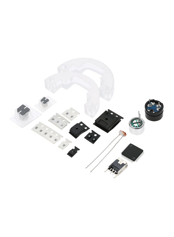 منبه ماتريكس بشبكة نقط LED رقمية أزرق - Image 2