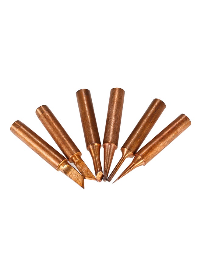 Generic 6-Piece Soldering Rework Station Tool Kit Copper 0.03kg  - Image 1