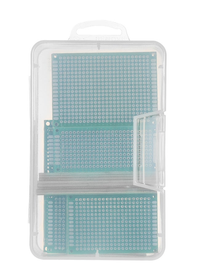 36-Piece Double Sided PCB Board Prototype Kit Green  - Image 2