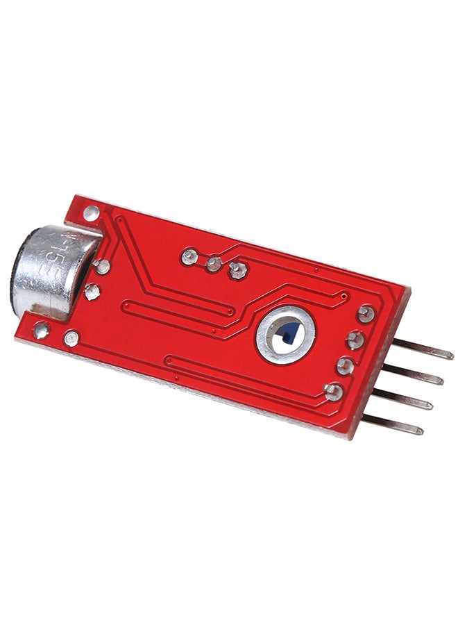 Generic 3-Piece Mini High Sensitivity Microphone Sound Sensor Module Red  - Image 5