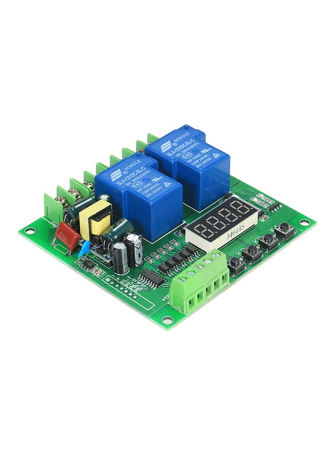 2-Channel Motor Driver Shield Board 30A LED Relay Module Multicolour 0.113kg  - Image 3