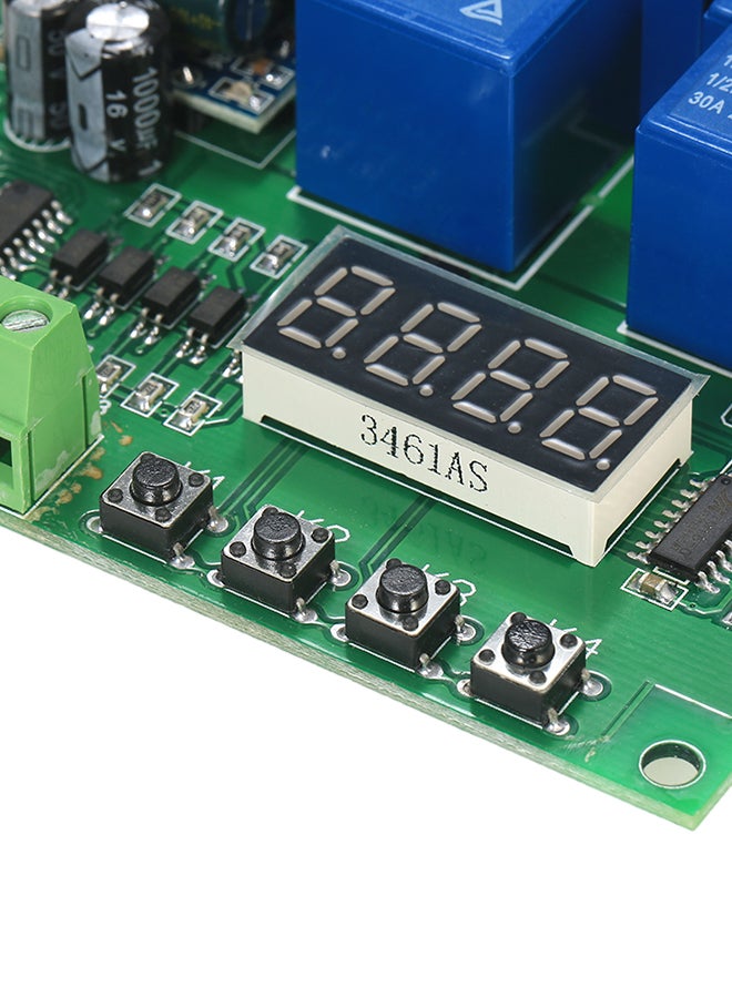 2-Channel Motor Driver Shield Board 30A LED Relay Module Multicolour 0.113kg  - Image 4