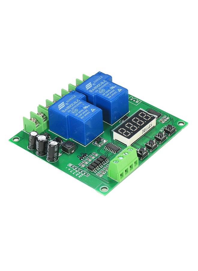 2-Channel Motor Driver Shield Board 30A LED Relay Module Multicolour 0.103kg  - Image 3