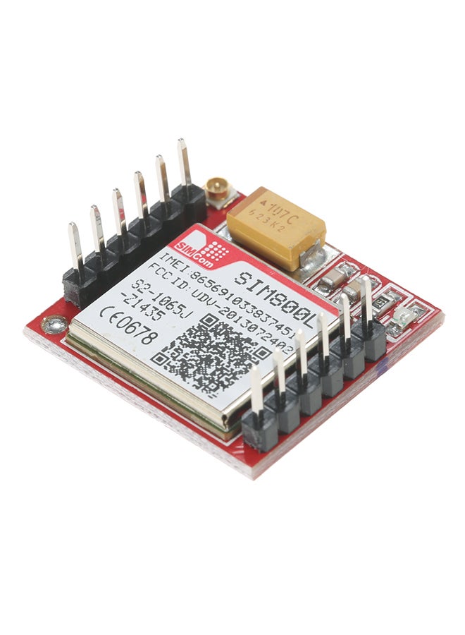 Generic - SIM800L GSM Module Core Board Quad-Band TTL Serial Port Multicolour 0.006kg - Image 1
