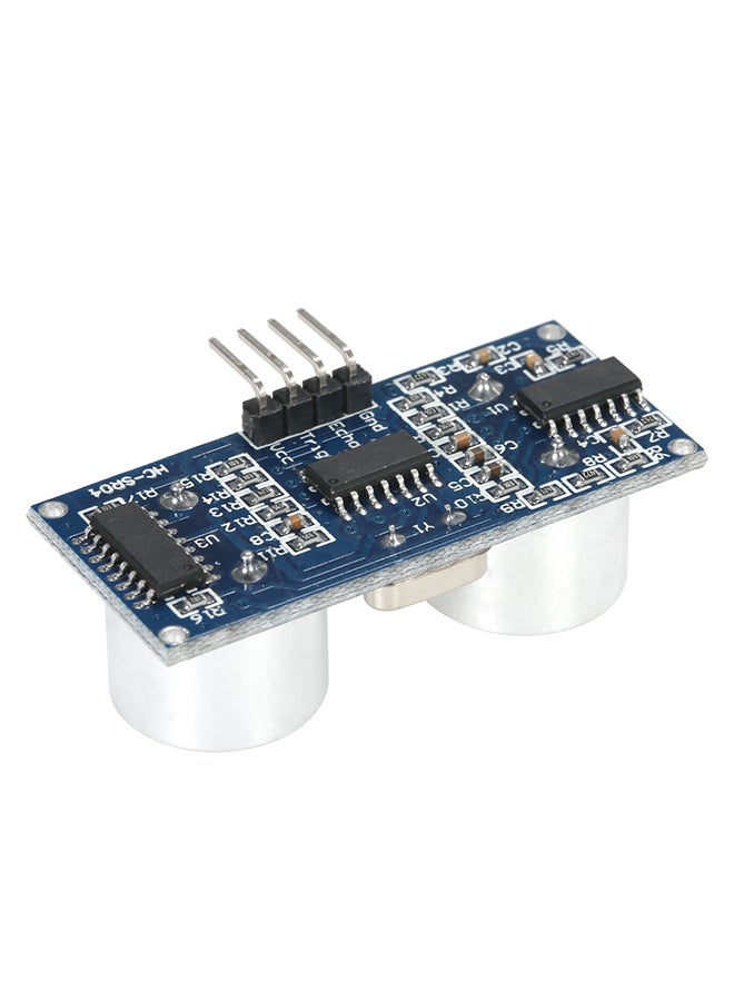 Generic - 5-Piece HC-SR04 Ultrasonic Distance Measuring Sensor Module Multicolour 0.042kg - Image 1
