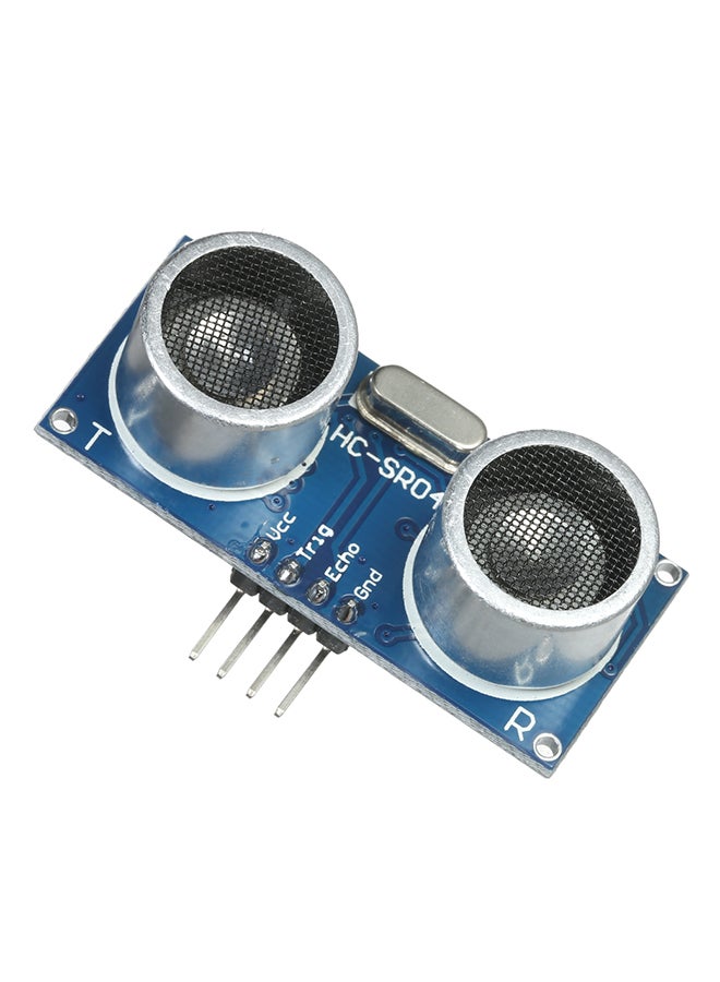 Generic - 5-Piece HC-SR04 Ultrasonic Distance Measuring Sensor Module Multicolour 0.042kg - Image 1