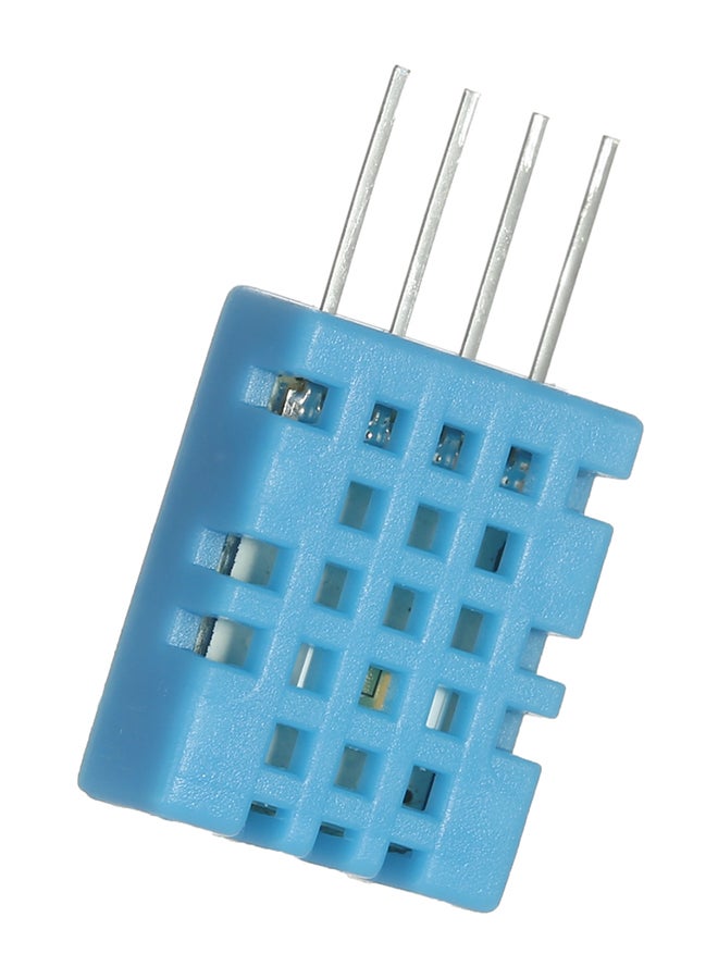 10-Piece Digital Temperature And Humidity Sensor Blue - Image 1