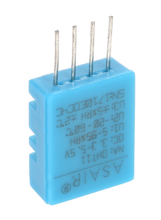 10-Piece Digital Temperature And Humidity Sensor Blue - Image 2
