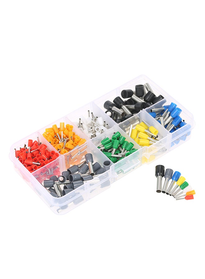 Generic 400-Piece Insulated Cord Pin End Terminal Set Multicolour  - Image 2