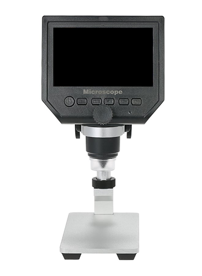 Portable LCD Display Electronic Digital Video LED Microscope Black  - Image 1