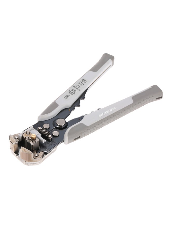 Generic Multifunctional Adjustable Cable Wire Stripper Crimping Tool Grey  - Image 2