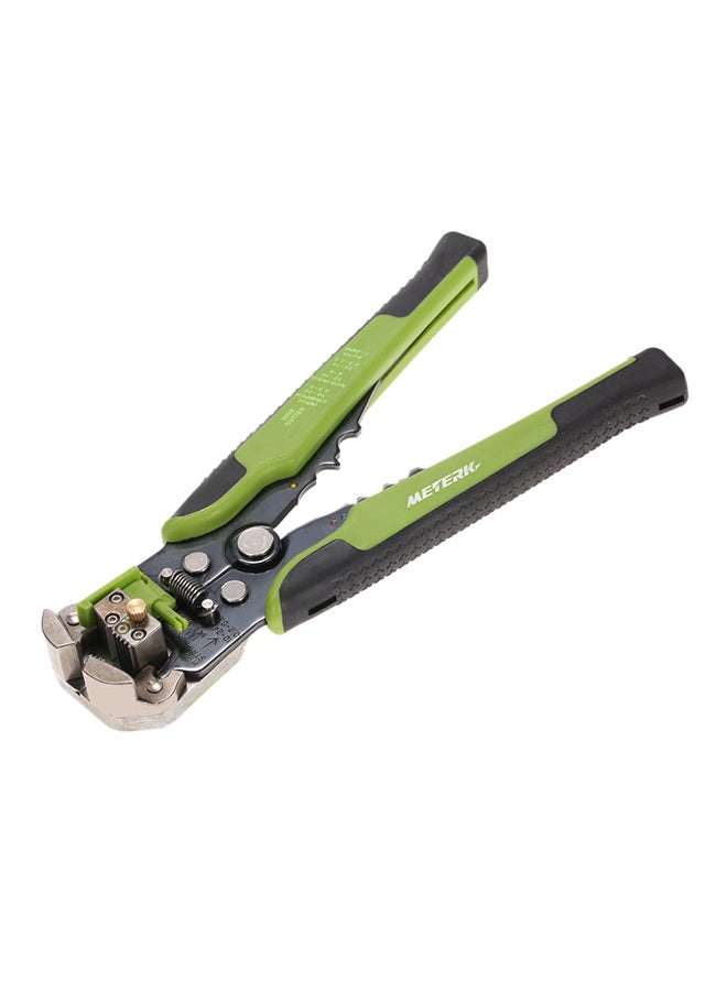 Generic - Multifunctional Adjustable Cable Wire Stripper Crimping Tool Green - Image 1