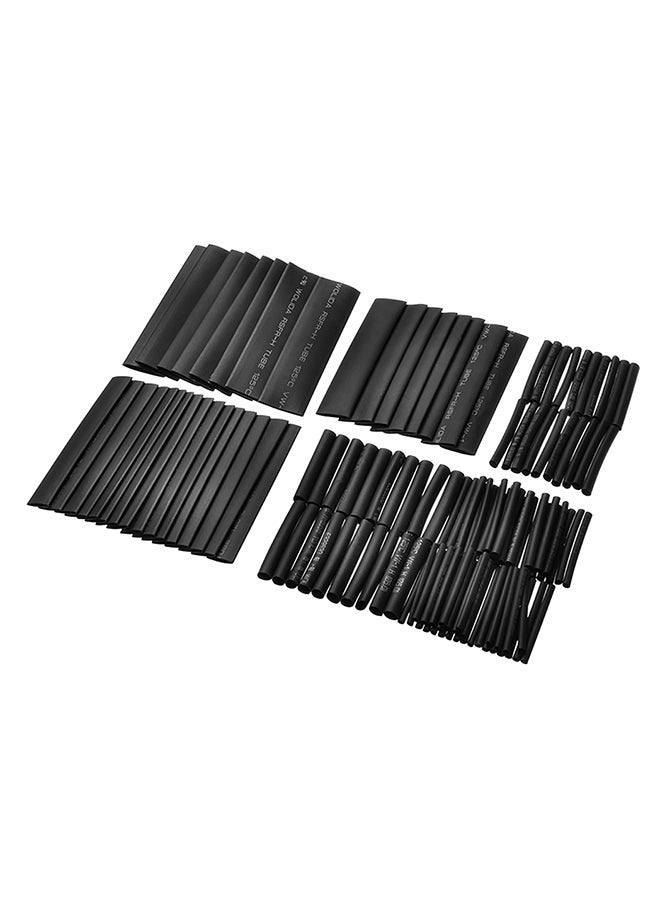 Generic 127-Piece Polyolefin Shrinkable Tube Black 0.048kg  - Image 5