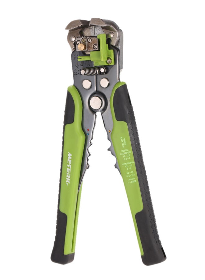 Generic - Multifunctional Adjustable Cable Wire Stripper Crimping Tool Green - Image 1