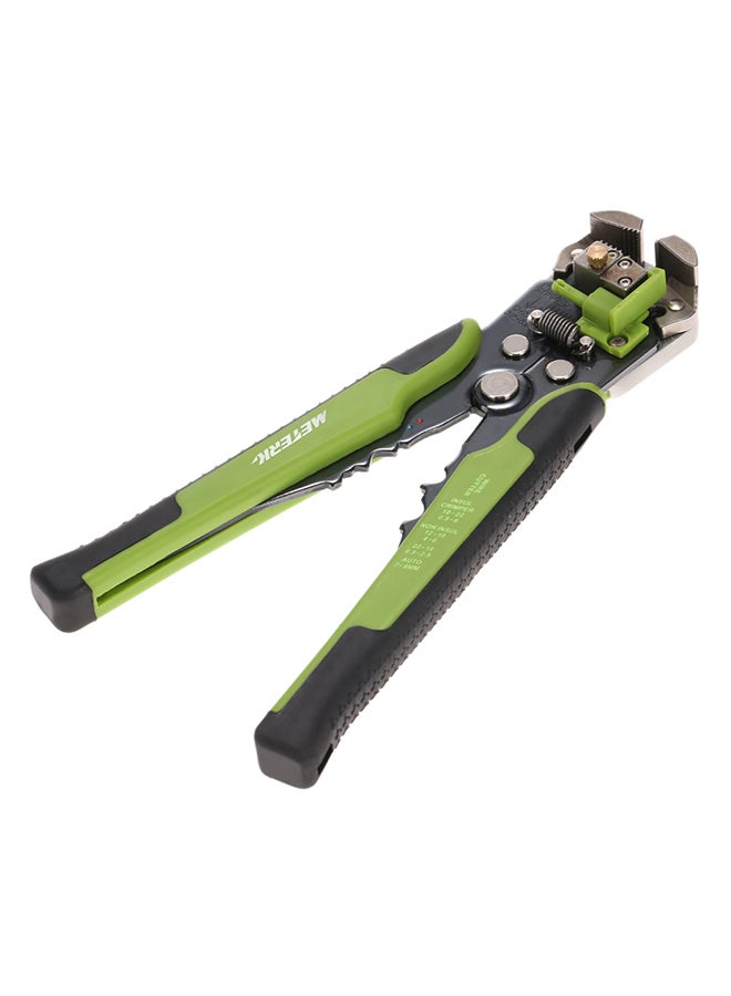 Generic - Multifunctional Adjustable Cable Wire Stripper Crimping Tool Green - Image 1