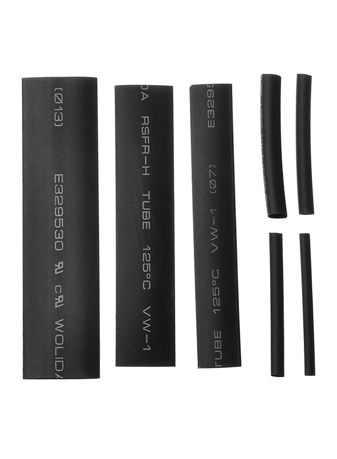 Generic 127-Piece Polyolefin Shrinkable Tube Black 0.048kg  - Image 3