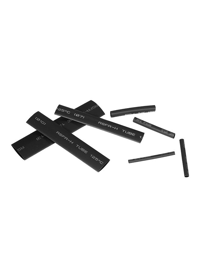Generic 127-Piece Polyolefin Shrinkable Tube Black 0.048kg  - Image 2