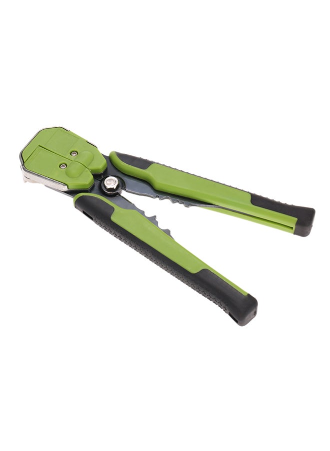 Generic - Multifunctional Adjustable Cable Wire Stripper Crimping Tool Green - Image 1